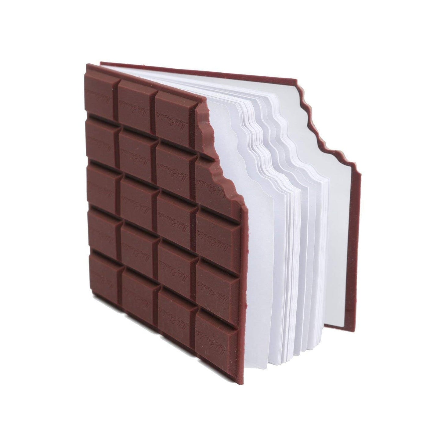 Small Chocolate Scented Diary Memo Notebook in Rectangular Chocolate Bite Shape with Original Chocolate Smell Personal Pocket Diary, Dairy book with Plain Pages for Kids