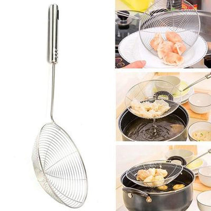 Kitchen oil strainer for perfect frying and draining