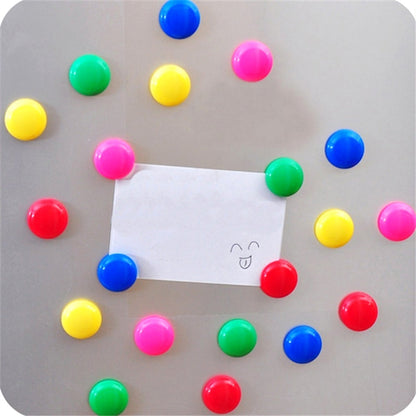 Plastic buttons, set of colors.